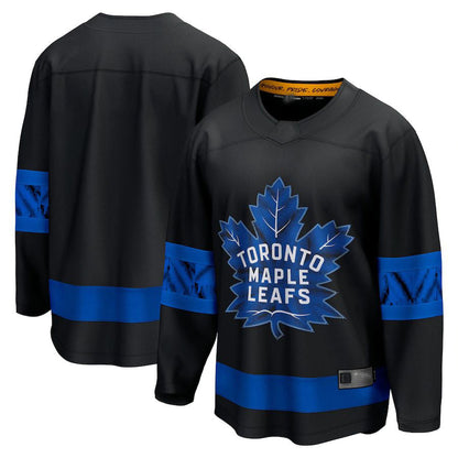 T.Maple Leafs Fanatics Branded Alternate Premier Breakaway Reversible Blank Jersey  Blank Jersey Black Stitched American Hockey Jerseys CROVYIE