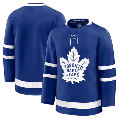 T.Maple Leafs Fanatics Home Premium Jersey - Blue Stitched American Hockey Jerseys CROVYIE