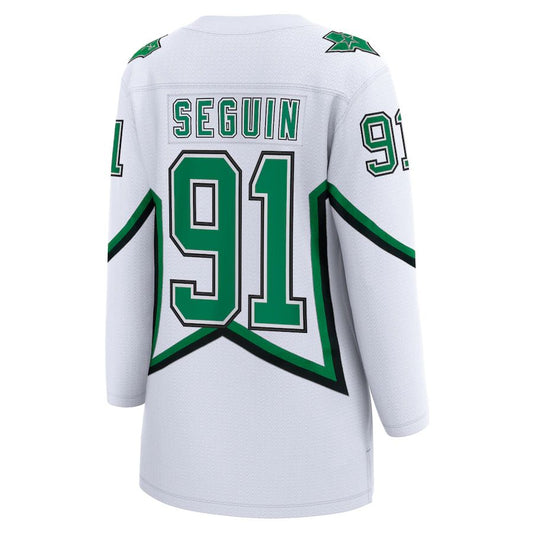 D.Stars #91 Tyler Seguin Fanatics Branded 2020-21 Special Edition Breakaway Player Jersey White Stitched American Hockey Jerseys CROVYIE