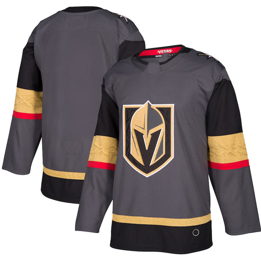 V.Golden Knights Alternate Authentic Blank Jersey Gray Stitched American Hockey Jerseys CROVYIE