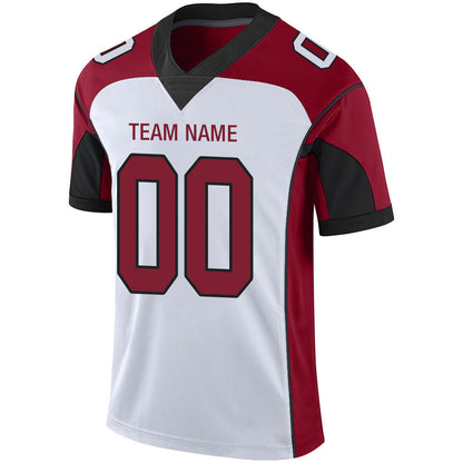 Custom A.Cardinal Men American White Stitched Football Jerseys