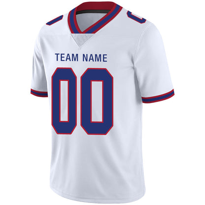 Custom B.Bills Stitched American Football Jerseys Personalize Birthday Gifts White Jersey
