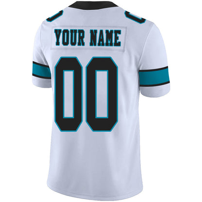 Custom C.Panther Stitched American Football Jerseys Personalize Birthday Gifts White Jersey