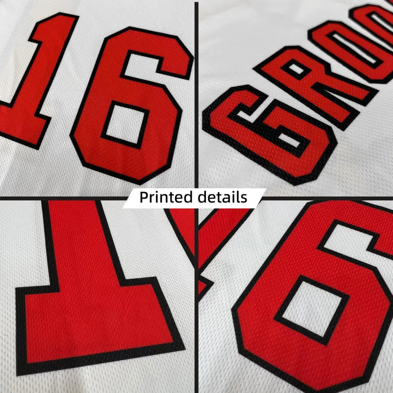 Custom American Football Jersey Personalized Name and Number Heat Press or Stitched Breathable Mesh Top for Team Game Sports or Workwear